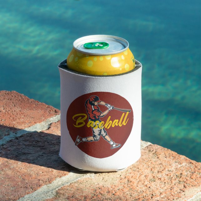 Baseball Sport Can Cooler (In Situ Pool)