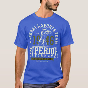 Baseball Sport Team Estd 1946 T-Shirt