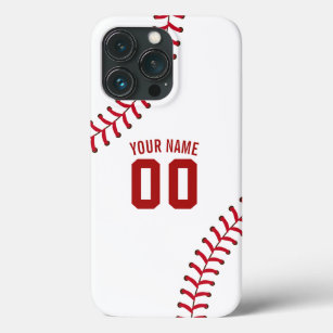 Baseball Sport Team Jersey Custom Name iPhone 13 Pro Case