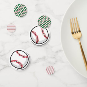 Baseball Sports Balls Kids Party Fun Confetti