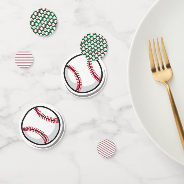 Baseball Sports Balls Kids Party Fun  Confetti (Group)