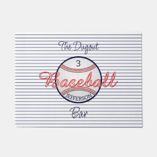 Baseball Sports Bar Doormat