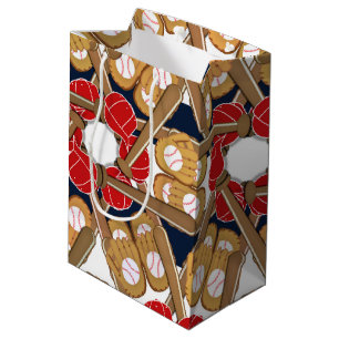 Baseball Sports Birthday Party Gift Bag