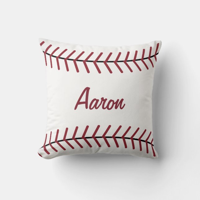 Baseball Sports Kids Boys Pillow (Front)