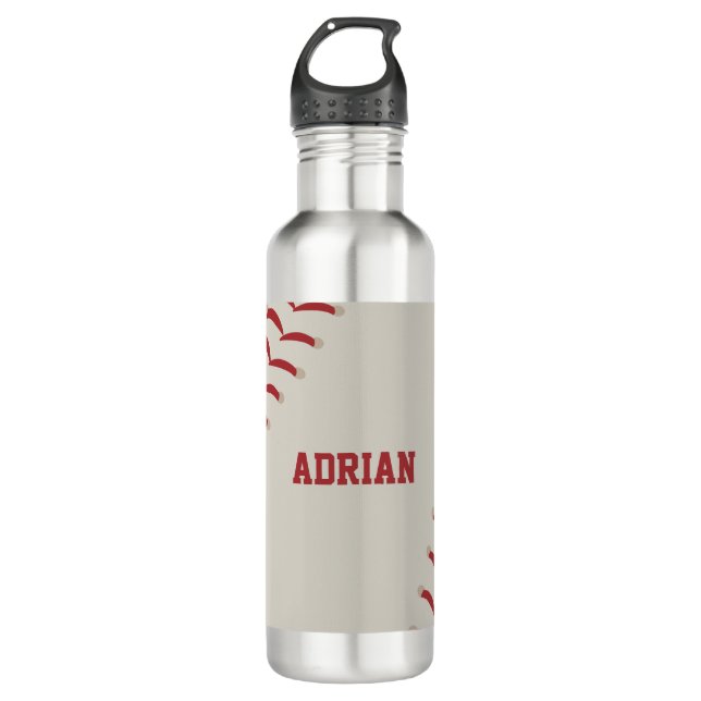 Baseball Sports Personalized  710 Ml Water Bottle (Front)