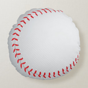 Baseball Sports Round Pillow