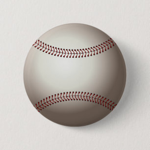 Baseball Sports Team Game Coach Family Friend Fun 2 Inch Round Button