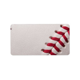 Baseball - Sports Template Baseballs Background Label