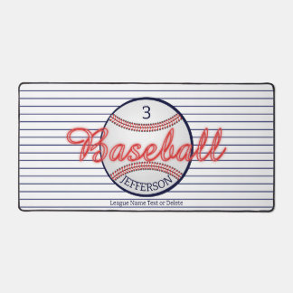 Baseball Sports Theme Desk Mats & Pads