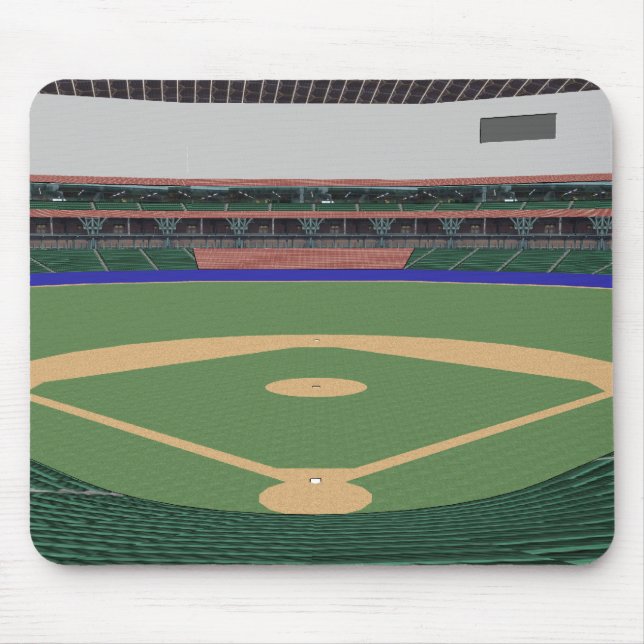 Baseball Stadium: 3D Model: Mouse Pad (Front)