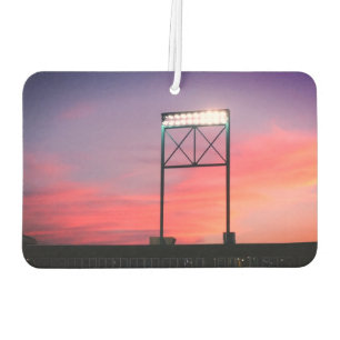 Baseball stadium sunset air freshener
