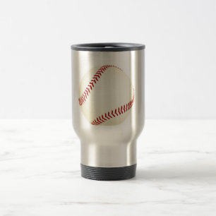 'BASEBALL' stainless steel travel mug! Mug
