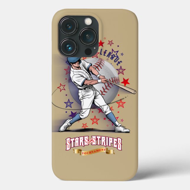 Baseball Stars & Stripes | Case-Mate iPhone Case (Back)