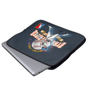 Baseball Stars & Stripes (D. mode) 15" Laptop Sleeve