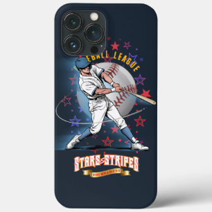 Baseball Stars & Stripes (Dark mode) iPhone 13 Pro Max Case