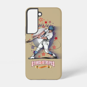 Baseball Stars & Stripes   Samsung Galaxy Case