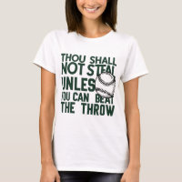 Baseball Stealing Humour Shirt