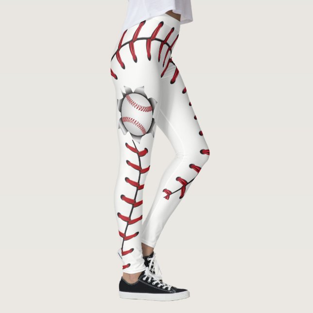 Baseball Stitches Season Leggings (Right)