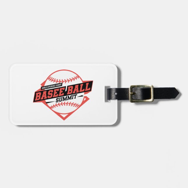 Baseball Summit 2025 Luggage Tag (Front Horizontal)