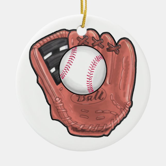 Baseball Tag / Ornament - SRF (Front)