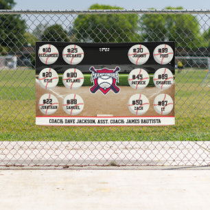 Baseball Team Banner