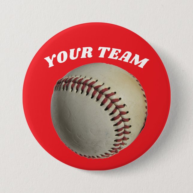BASEBALL TEAM CUSTOM BUTTONS (Front)