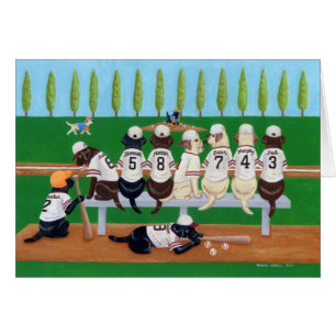 Baseball Team Labradors