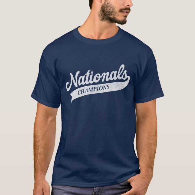 Baseball Team Washington National T-Shirt (Front)