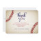 Baseball Thank You Cards