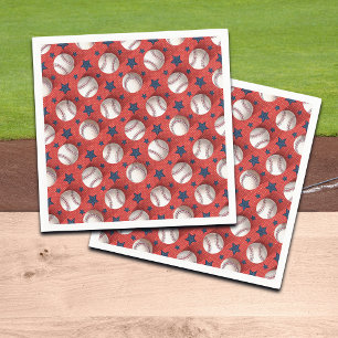 Baseball Theme Napkin