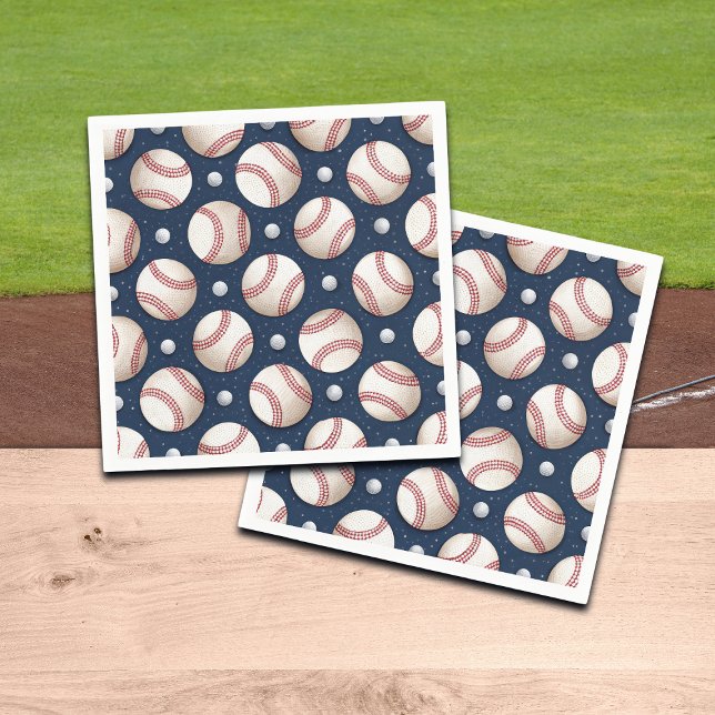 Baseball Theme Napkin (Creator Uploaded)