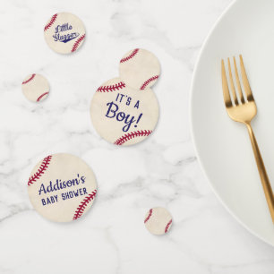 Baseball Themed Baby Shower Table Confetti