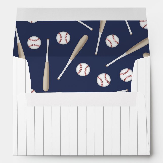 Baseball themed envelopes (Back (Bottom))