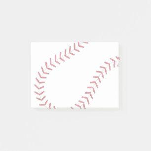 Baseball Threads Post-it Notes