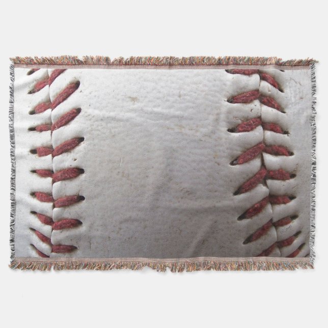 Baseball Throw Blanket (Front)
