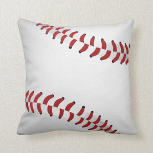 baseball throw pillow