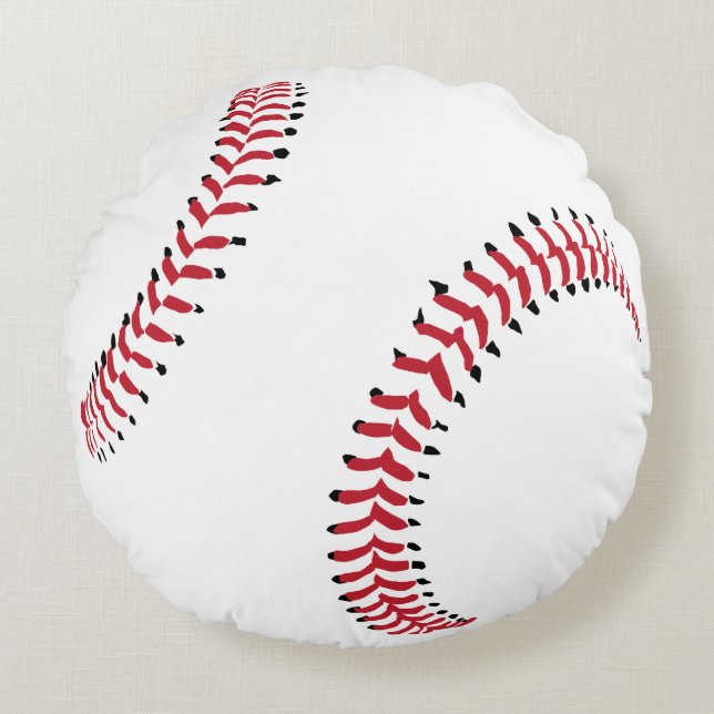 Baseball Throw Pillow (Front)