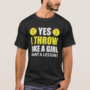 Baseball Throw Player Ball Retro Vintage Coach T-Shirt