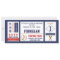 Baseball Ticket Birthday Party Invitation