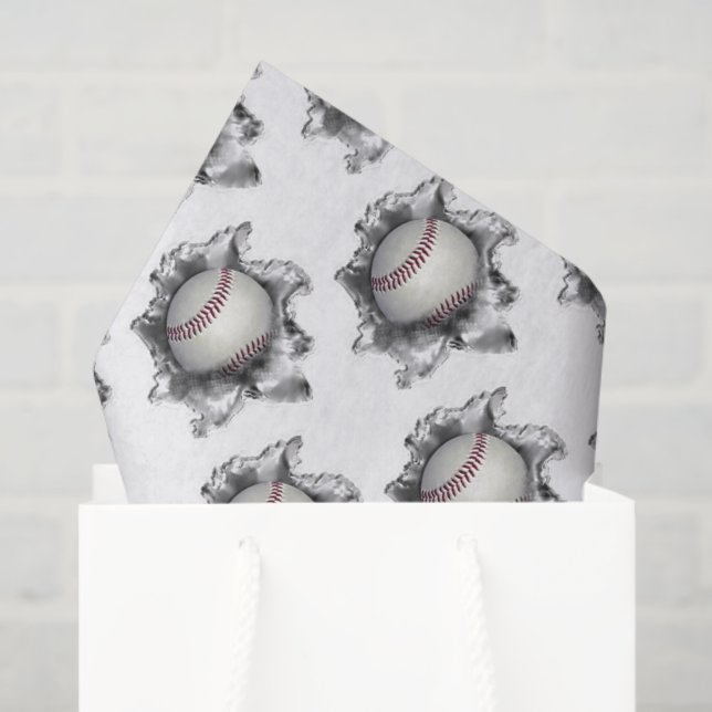 Baseball Tissue Paper (Gift Bag)