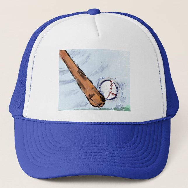 BASEBALL TRUCKER HAT (Front)