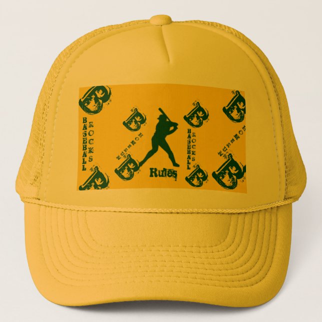 Baseball  trucker hat (Front)