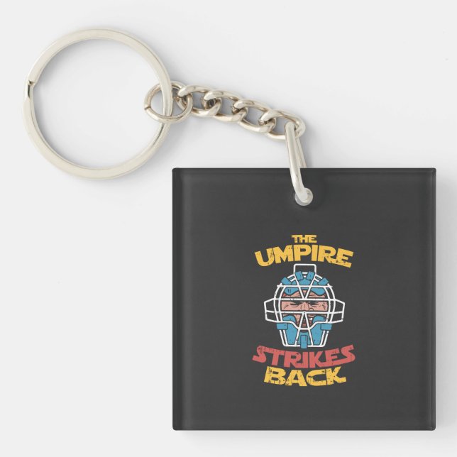 Baseball Umpire Keychain (Front)