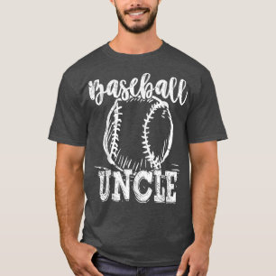 Baseball Uncle Love Baseball Funny T-Shirt