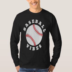 Baseball Vibes Sports Kids Mom Dad Men Women 1 T-Shirt