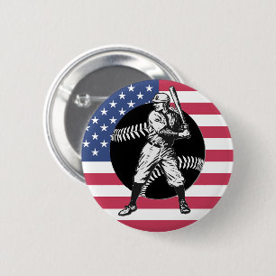 Baseball:Vintage Button