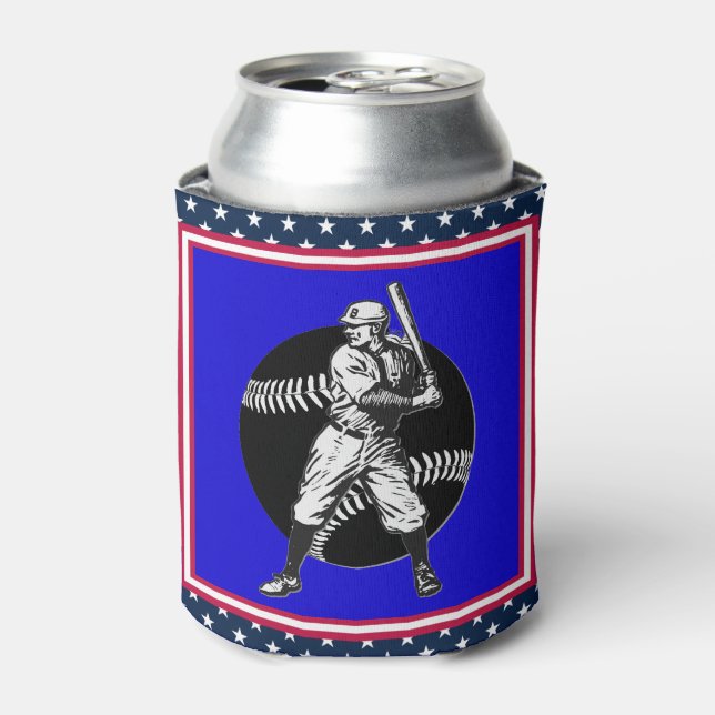Baseball:Vintage Can Cooler (Can Front)