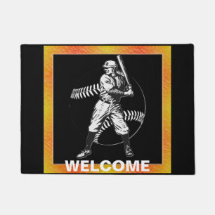 Baseball:Vintage Doormat
