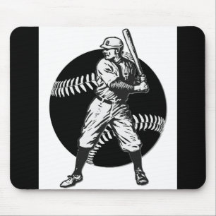 Baseball:Vintage Mouse Pad