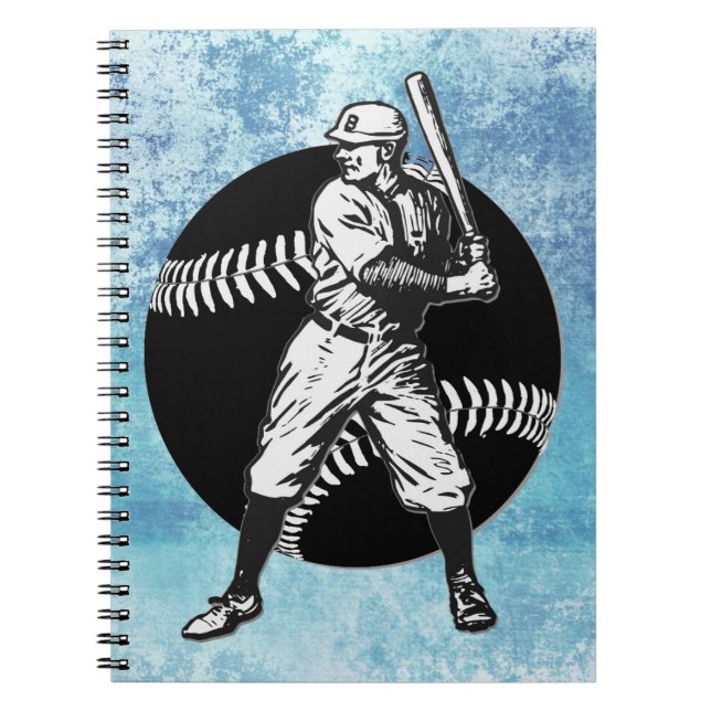 Baseball:Vintage Notebook (Front)
